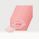 Set of 7 gel lip masks